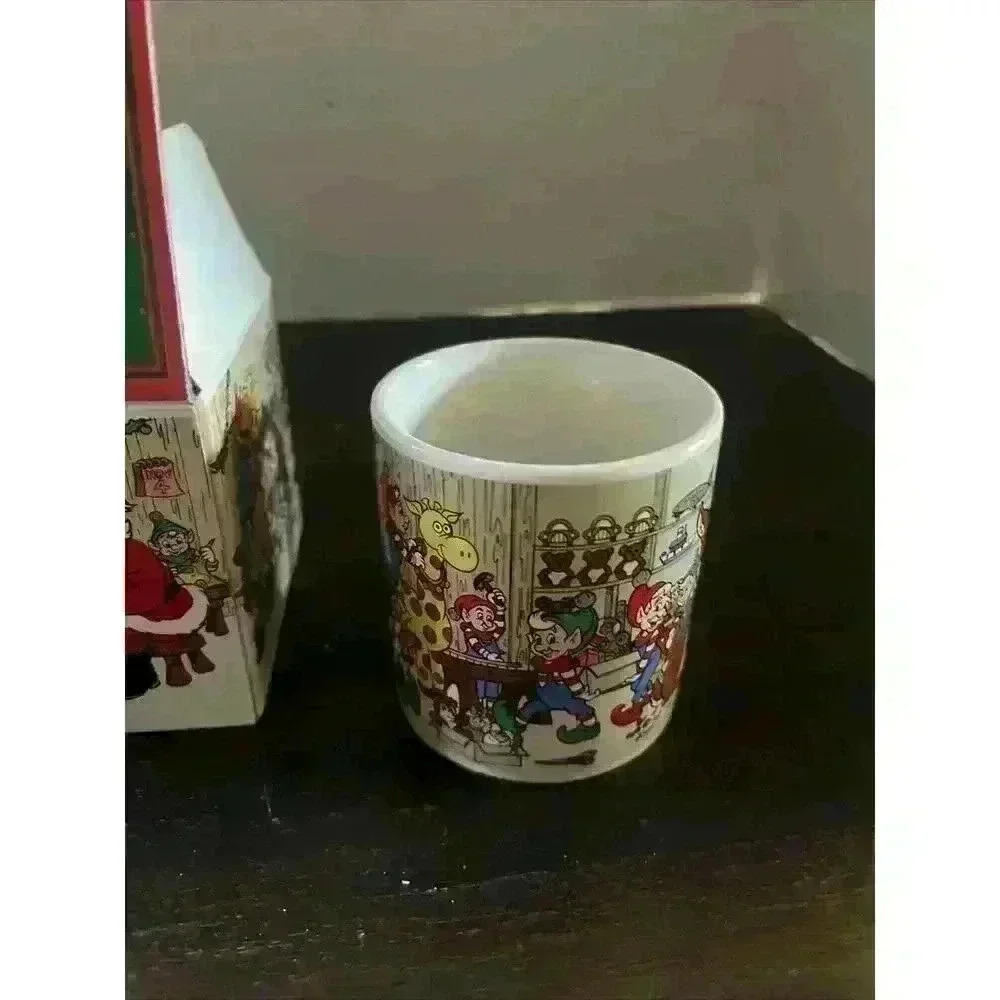 Vintage Applause Rudolph Red Nosed Reindeer 50th Anniversary Edition Mug New Box - Picture 2 of 7